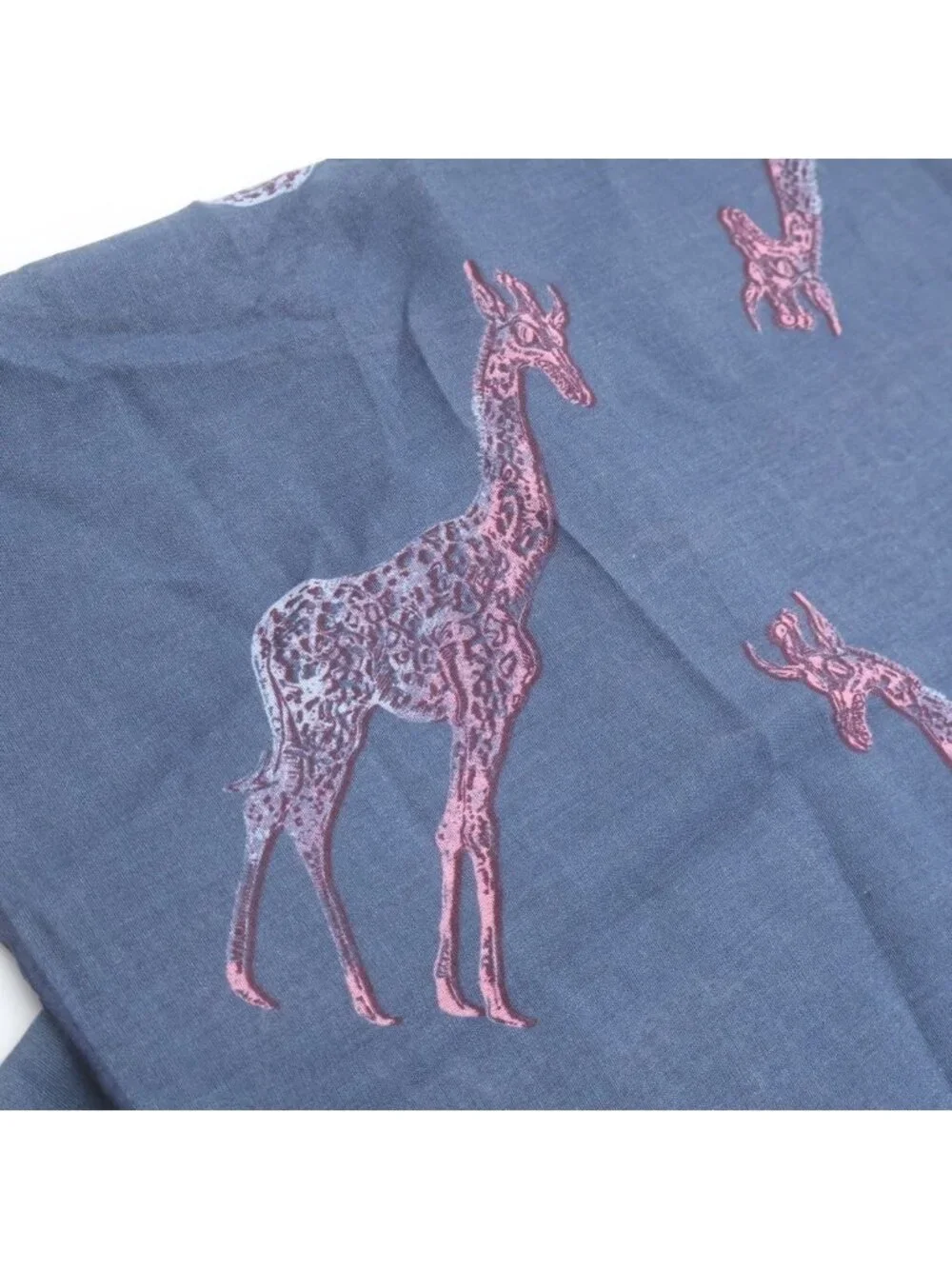 Louis Vuitton Chapman Brazza Zukirin Total Pattern Silk Mixed Scarf Blue
